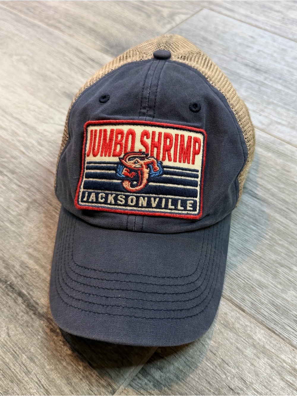 Jacksonville Jumbo Shrimp 47 Brand Minor League Baseball Hat Cap Snap Back